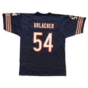 vintage chicago bears brian urlacher reebok nfl football jersey
